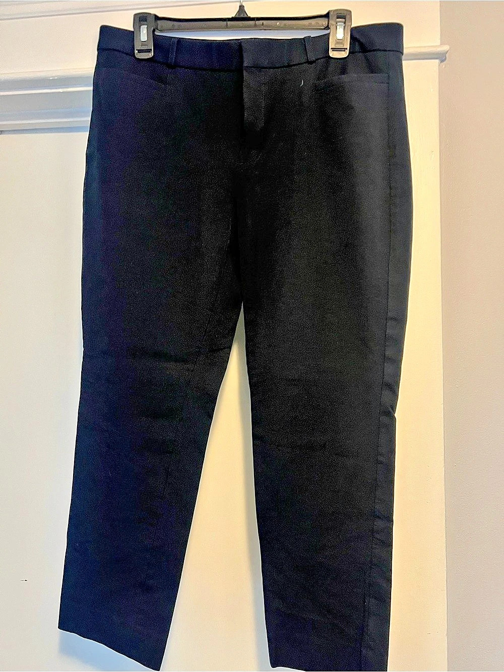 Banana Republic Sloan Curvy Fit Pant Ankle Pants Dark Blue Size 12